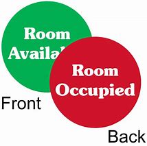 Image result for Room Is Occupied Sign