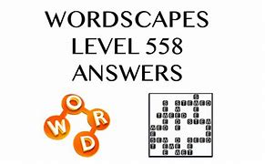 Image result for Wordscapes Level 558