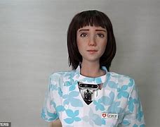 Image result for Sophia Humanoid Robot with Hair