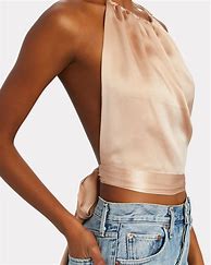 Image result for Backless Halter Tank Top