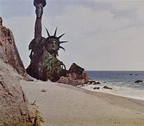 Image result for Old Planet of the Apes Starue of Liberty
