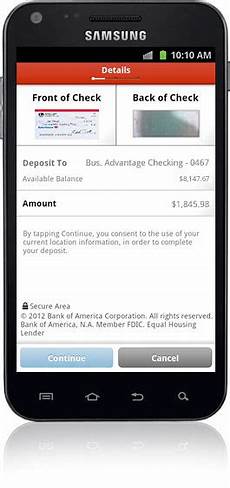 bank of america mobile deposit mobile banking features offered by bank of america small bank of america mobile deposit mobile banking features offered by bank of america small