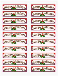 Image result for Free Printable Holiday Address Label Templates