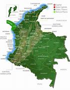 Image result for Colombia Tourist Map