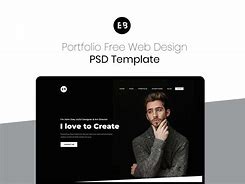 Image result for portfolios web template