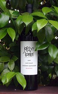 Résultat d’images pour Jocelyn Lonen Cabernet Sauvignon Napa Valley