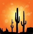 Image result for Cartoon Cactus with Sunset
