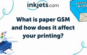 Image result for What Is GSM in Printing
