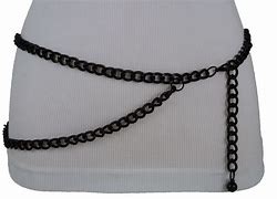 Image result for Women Biker Chain Belt