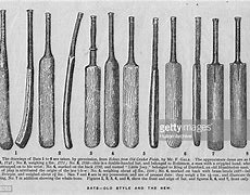 Image result for Old Cricket Bat