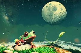 Image result for Green Wallpaper Frog Art