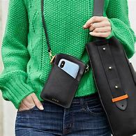 Image result for Crossbody Phone Case with Makeup Holder