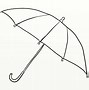 Image result for Umbrella Outline