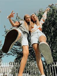 Image result for Flexible Best Friend Poses