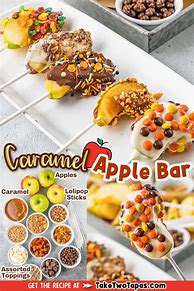 Image result for Caramel Apple Bar Ideas