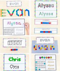 Image result for Name Writing Activities for Preschoolers