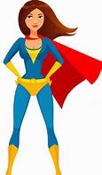 Image result for Superhero with a Spotty Cape Cartoon