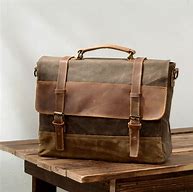 Image result for iPad Messenger Bag for Men Australia Leather Canvas
