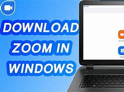 Image result for Download Zoom App On Laptop Windows 10