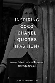 Image result for coco chanel clothing quote