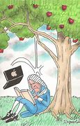 Image result for Apple Falling into Groin