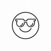 Image result for Bbluesky Sunglasses Emoji