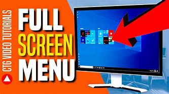 Image result for How to Go Full Screen On Windows 10