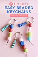 Image result for Beaded Keychain DIY Kit