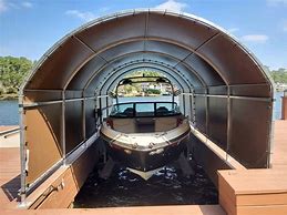 Image result for Boat Lift Canopy Cover