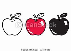 Image result for Cartoon Pictures of Black and White Apples and Oranges
