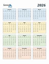 Image result for 2026 Calendar