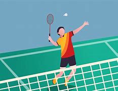 Image result for Badminton Court Cartoon