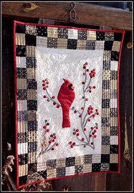 Image result for Wall Hanging Quilt Red White