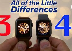 Image result for Apple Watch Series 3 vs 4 Comparison Chart