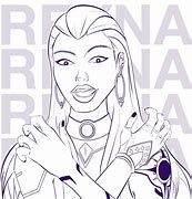 Image result for Reyna Line Art