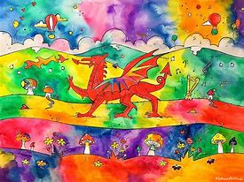 Image result for Welsh Art for Kids