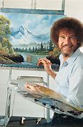 Image result for Bob Ross Portrait as a Painting