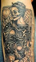 Image result for Abel King and Queen of Hearts Tattoo