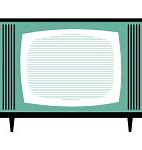 Image result for Blue TV Screen