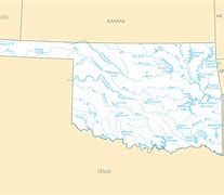 Image result for Oklahoma Lakes Map