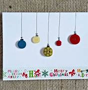 Image result for Christmas Button Card Crafts for Kids