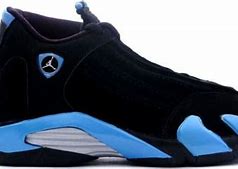 Image result for Jordan Retro 14 Blue and Black