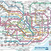 Image result for Tokyo Tourist Map Subway