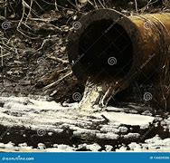 Image result for Dirty Water Flows Out of Pipe