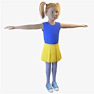 Image result for OBJ File Child Girl