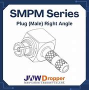 Image result for Smpm Right Angle SMT Connector