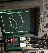 Image result for Oscilloscope Clock Kit