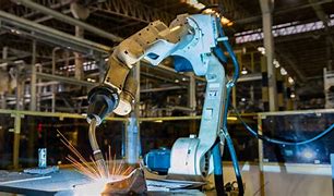 Image result for Auto Factory Weld Robot