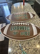 Image result for Football Player Yard Signs