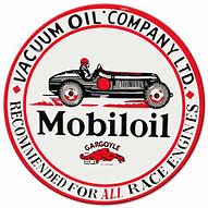 Image result for Mobil Oil Signs